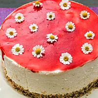 recette Cheesecake aux yaourts, au citron et aux framboises