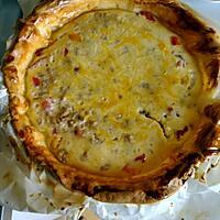 recette Quiche au thon poivrons