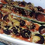 recette Courgettes pizza au chorizo ricotta
