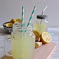 recette Citronnade au gingembre