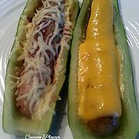 recette Courgette saucisse... avec oignon, moutarde ou ketchup ?