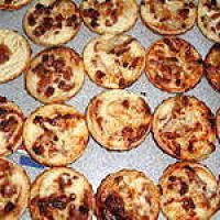 recette Mini-quiches lardons/beaufort