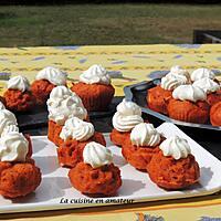 recette Mini cupcakes tomates et chantilly curry