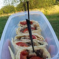 recette Wraps apéro au sardines tomates cerise et roquefort