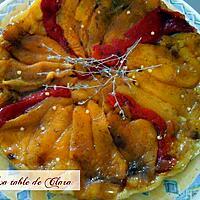 recette TARTE TATIN DE POIVRONS JAUNES