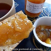 recette Confiture de pêches plates à la verveine