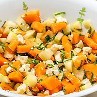 recette Salade de concombre, melon et fêta