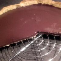 recette Tarte au chocolat rapide et facile ( avec 3 ingrédients )