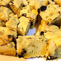 recette Gâteau aux poires, pépites de chocolat et fleur d'oranger