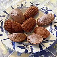 recette Madeleine au chocolat