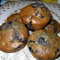 recette muffins au myrtilles