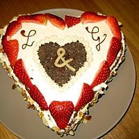 recette Gâteau de saint Valentin