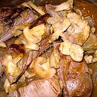 recette Filet de canard au poivre et au porto