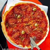 recette Pizza andalouse