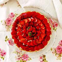 recette Tarte fraise chocolat blanc