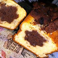 recette Cake au yaourt fleur surprise au chocolat