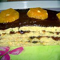 recette gateau multiple couches a la pate d'amandes