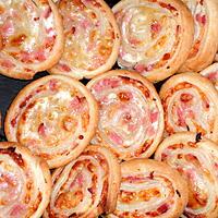 recette Escargots feuilletés au bacon