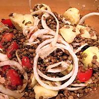 recette salade de lentilles