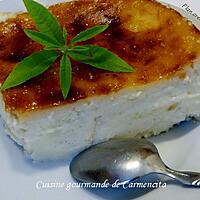 recette Flan crémeux à la verveine