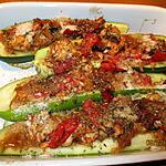 recette courgettes farcies aux saumon