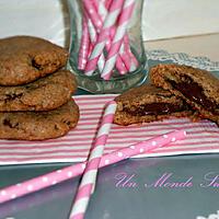 recette Cookies coeur fondant au Nutella