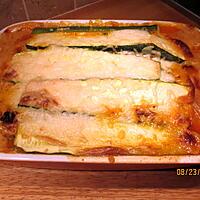 recette gratin courgettes inspiration lasagnes   sans gluten