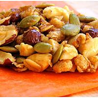 recette CRUNCHY GRANOLA