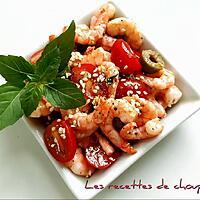 recette Salade de crevettes façon choupette