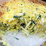 recette GRATIN DE RIZ ET COURGETTES RAPEES