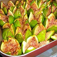 recette Figues blanches rôties au miel