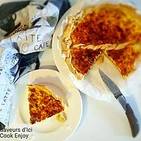 recette Tarte Gourmande Fromagère au Rocamadour, Coriandre et Graines de Moutarde