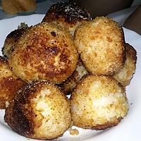 recette Cromesquis farci a la mozzarella