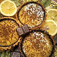 recette Tartelette Choco/Citron