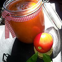 recette Coulis de tomates fraiches-basilic faits maison