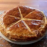 recette Délicieuse galette à la frangipane