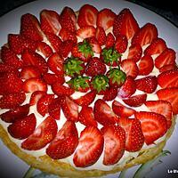 recette Tarte feuilletée aux fraises