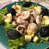 recette Salade américaine au boudin blanc