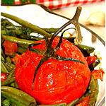 recette HARICOTS VERTS DU POTAGER À LA PROVENÇALE