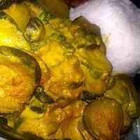 recette Curry de courgettes