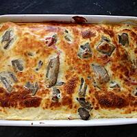 recette Gratin de blettes à la cancoillotte