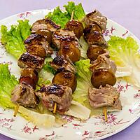 recette Brochettes de filet de porc aux mirabelles