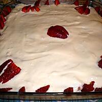 recette Tiramisu à la fraise