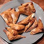 recette Bricks au poulet épicé