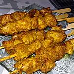 recette Brochettes de dinde au yaourt et aux épices marocaines