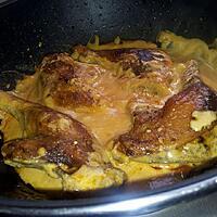 recette Cuisses de canard sauce au curry et lait de coco
