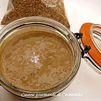 recette Tahini ou purée de sésame