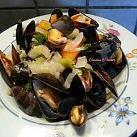 recette Moules marinières