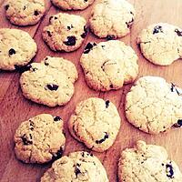 recette Cookies aux cranberries Sans Gluten Sans FODMAP