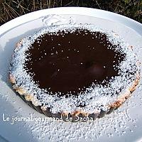 recette Tartelettes à la noix de coco et chocolat noir